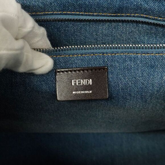 Fendi Denim Blue Tote Bags - Picture 5 of 9